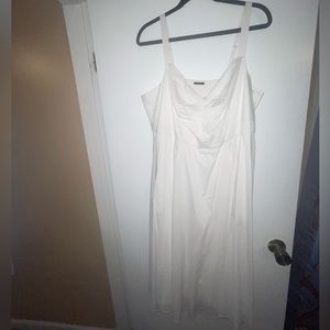 Torrid MIDI Dress White
